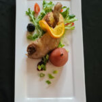 Brownie met witte chocobros